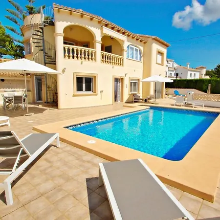 Sol Mar - Sea View With Private Pool In Villa Benissa