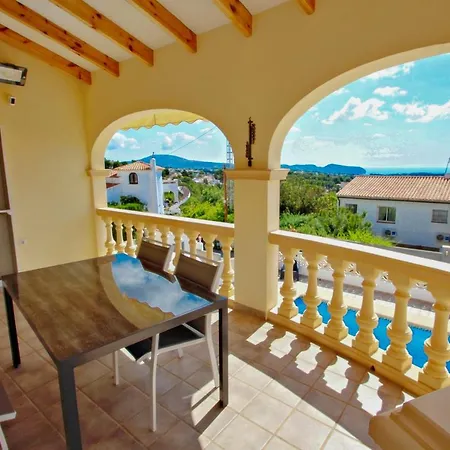 Sol Mar - Sea View With Private Pool In Villa Benissa